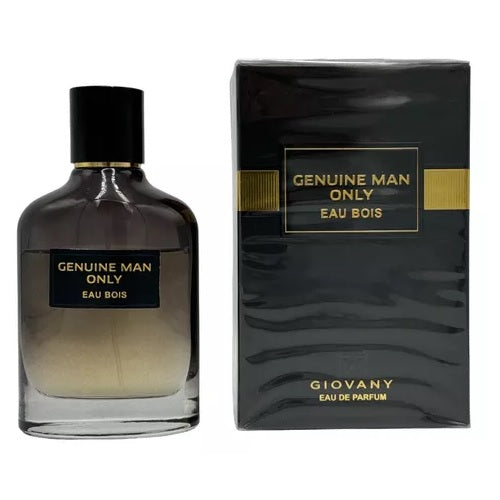 Fragrance World Genuine Man Only Eau Bois 100ml Eau De Parfum Spray