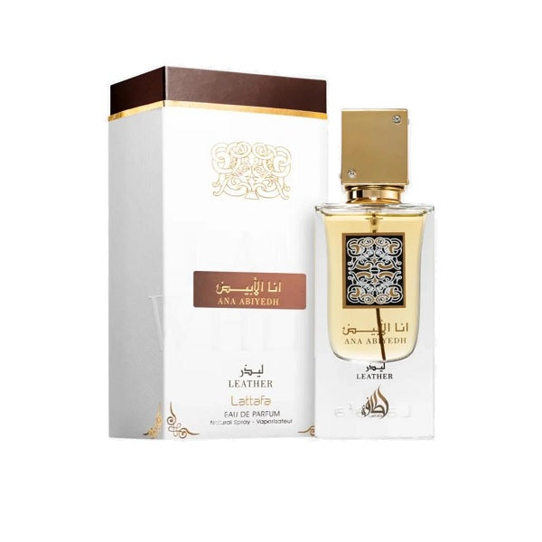 Lattafa Ana Abiyedh Leather 60ml Eau De Parfum Spray