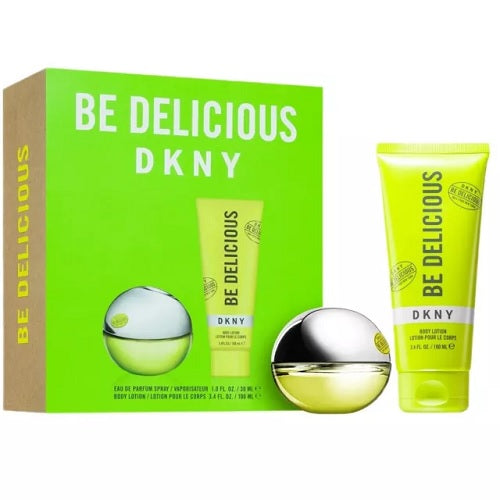 Dkny Be Delicious 30ml Eau De Parfum Spray + 100ml Body Lotion Gift Set