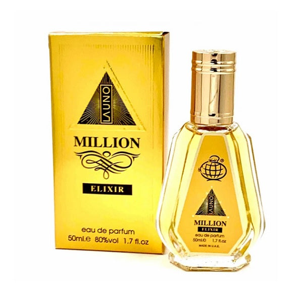 Fragrance World La Uno Million Elixir 50ml Eau De Parfum Spray