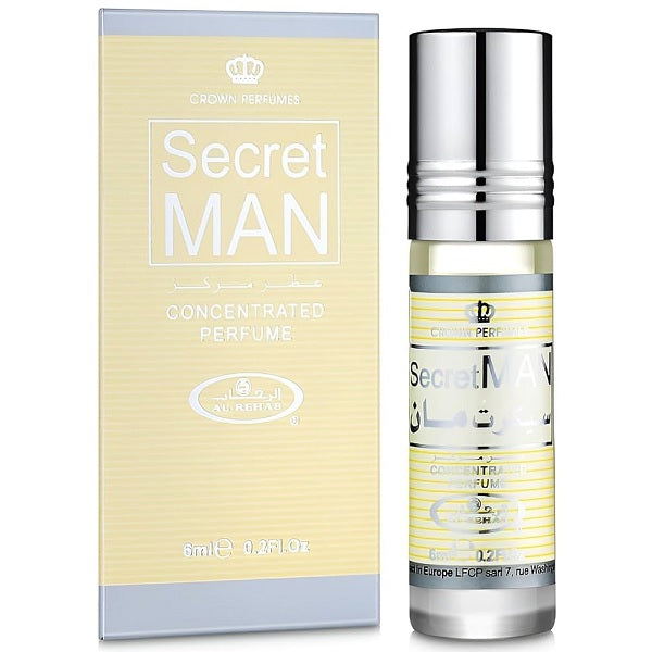 Al Rehab Secret Man 6ml Concentrated Perfume Roll-on