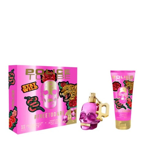 Police To Be #Freetodare For Woman 40ml EDP Spray & 100ml Body Lotion Gift Set