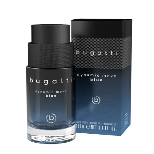 Bugatti Dynamic Move Blue 100ml Eau De Toilette Spray