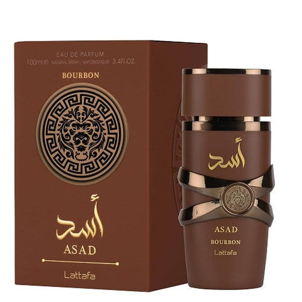 Lattafa Asad Bourbon Eau De Parfum 100ml / Zanzibar £12.89 / Original Asad £18.70 - with