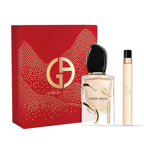 Giorgio Armani Si 50ml EDP Spray + 10ml EDP Spray Gift Set 2024