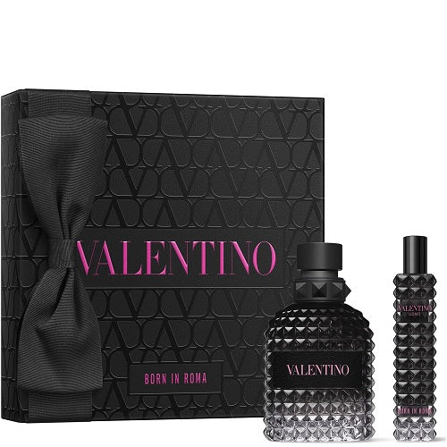 Valentino Uomo Born In Roma 50ml EDT Spray + 15ml EDT Gift Set 2024