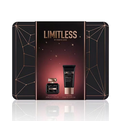 Jennifer Lopez Limitless 50ml Eau De Parfum Spray + 75ml Body Lotion Gift Set 2024