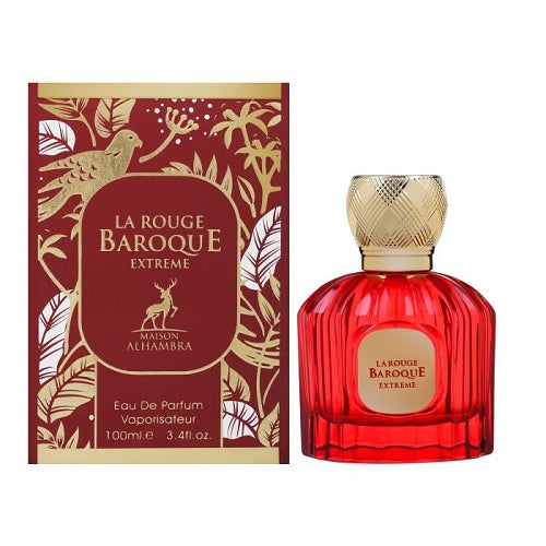 Maison Alhambra La Rouge Baroque Extreme 100ml Eau De Parfum Spray