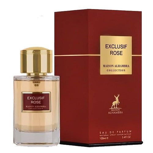 Maison Alhambra Exclusif Rose 100ml Eau De Parfum Spray