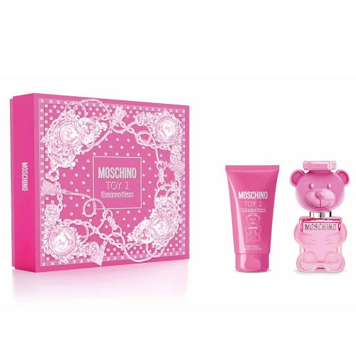 Moschino Toy 2 Bubble Gum 30ml Eau De Toilette Spray + 50ml Body Lotion Gift Set 2024