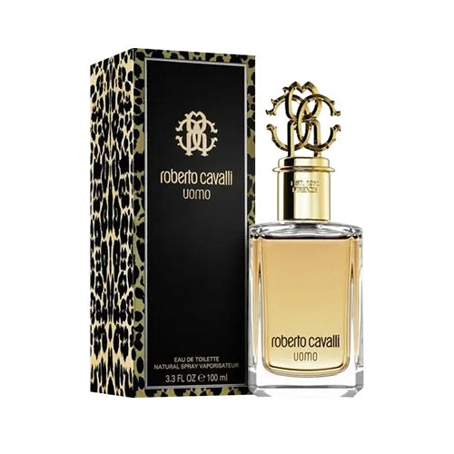 Roberto Cavalli Uomo 100ml Eau De Toilette Spray *New Packaging*