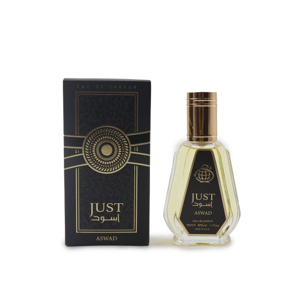 Fragrance World Just Aswad 50ml Eau De Parfum Spray - Sauvage Elixir Clone - with code