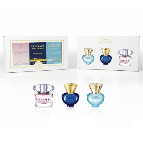 Versace Women's 3 x 5ml Miniature Gift Set 2022