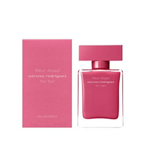 NARCISO RODRIGUEZ FOR HER FLEUR MUSC 30ML EAU DE PARFUM SPRAY BRAND NEW & SEALED - LuxePerfumes