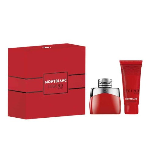 Mont Blanc Legend Red 50ml Eau De Parfum + 100ml Shower Gel Gift Set