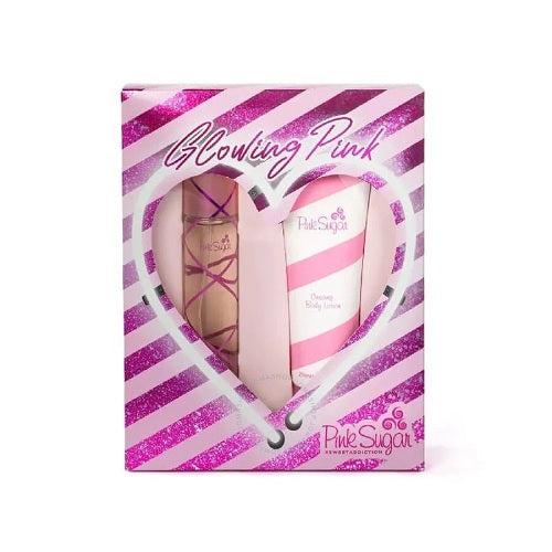 Aquolina Pink Sugar 100ml EDT + 250ml Creamy Body Lotion Gift Set