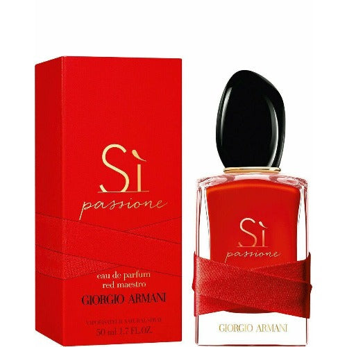 GIORGIO ARMANI SI PASSIONE RED MAESTRO FOR HER 50ML EDP - LuxePerfumes