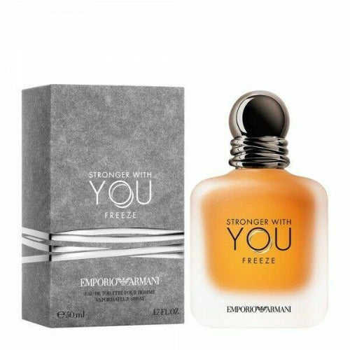 EMPORIO ARMANI STRONGER WITH YOU FREEZE 50ML EDT SPRAY - LuxePerfumes