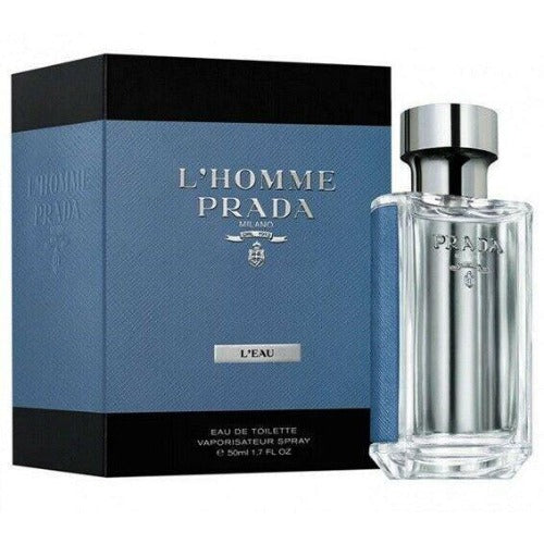 PRADA L'HOMME L'EAU 50ML EAU DE TOILETTE SPRAY BRAND NEW & SEALED - LuxePerfumes