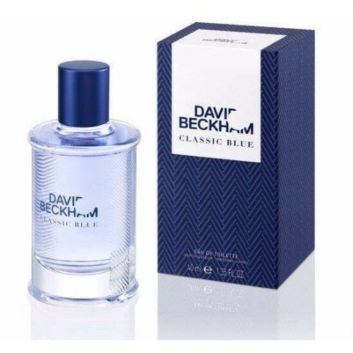 DAVID BECKHAM CLASSIC BLUE 40ML EAU DE TOILETTE SPRAY - LuxePerfumes