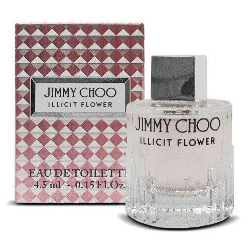 JIMMY CHOO ILLICIT FLOWER 4.5ML MINIATURE EAU DE TOILETTE BRAND NEW & BOXED - LuxePerfumes