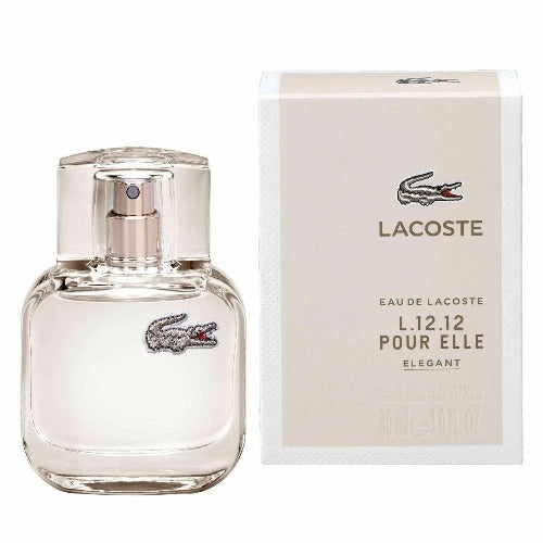 LACOSTE POUR ELLE L.12.12 ELEGANT 30ML EAU DE TOILETTE SPRAY - LuxePerfumes