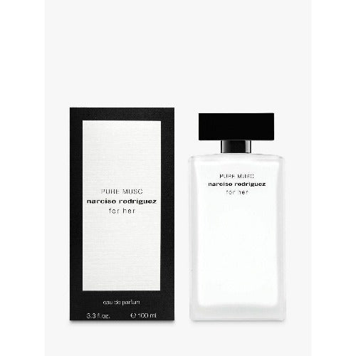 NARCISO RODRIGUEZ FOR HER PURE MUSC 100ML EAU DE PARFUM SPRAY BRAND NEW & SEALED - LuxePerfumes