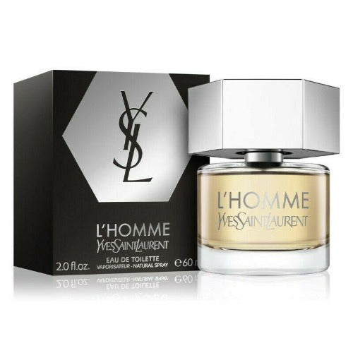 YVES SAINT LAURENT YSL L'HOMME 60ML EAU DE TOILETTE SPRAY BRAND NEW & SEALED - LuxePerfumes
