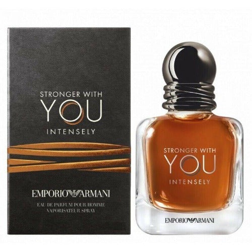 EMPORIO ARMANI STRONGER WITH YOU INTENSELY 50ML EDP SPRAY BRAND NEW & SEALED - LuxePerfumes