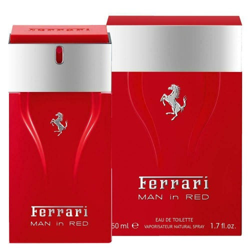 Ferrari Man In Red 50ml Eau De Toilette Spray - LuxePerfumes