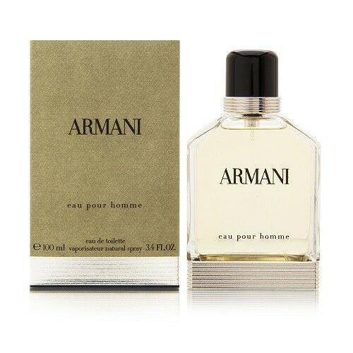 ARMANI EAU POUR HOMME 100ML EAU DE TOILETTE SPRAY - LuxePerfumes