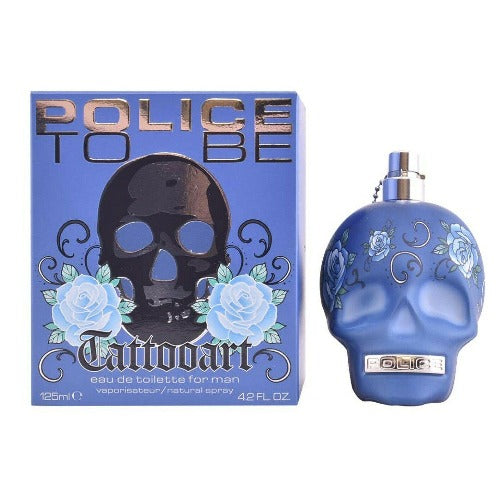 POLICE TO BE TATTOOART 125ML EAU DE TOILETTE SPRAY BRAND NEW & SEALED - LuxePerfumes