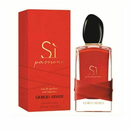 GIORGIO ARMANI SI PASSIONE RED MAESTRO FOR HER 100ML EDP - LuxePerfumes