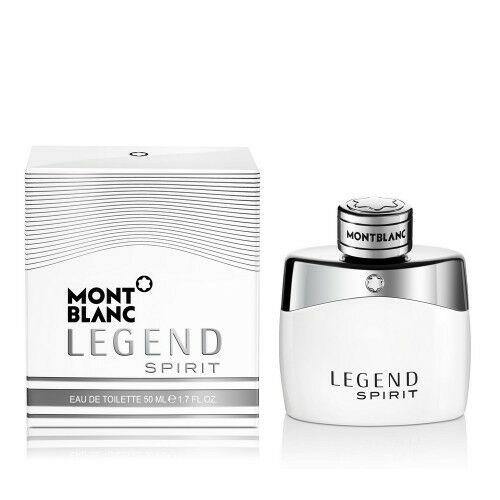 MONT BLANC LEGEND SPIRIT 50ML EAU DE TOILETTE SPRAY BRAND NEW & SEALED - LuxePerfumes