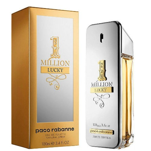 PACO RABANNE 1 MILLION LUCKY 100ML EAU DE TOILETTE SPRAY - LuxePerfumes