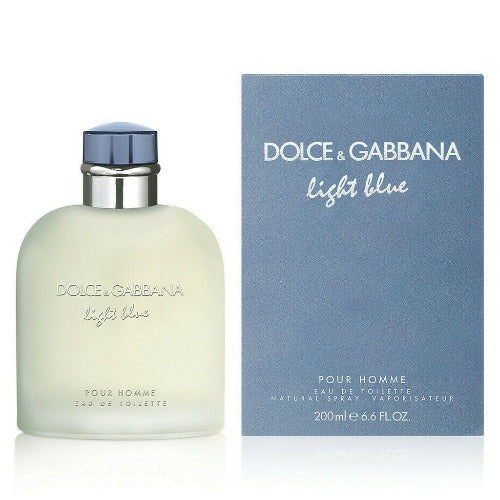 Dolce & Gabbana Light Blue For Men 200ml Eau De Toilette Spray - LuxePerfumes