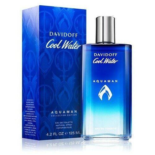 DAVIDOFF COOL WATER AQUAMAN COLLECTOR EDITION 125ML EDT BRAND NEW & SEALED - LuxePerfumes