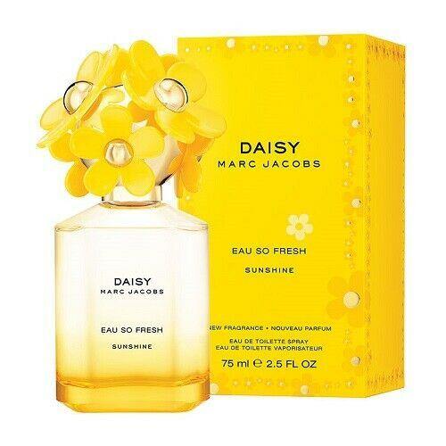 MARC JACOBS DAISY EAU SO FRESH SUNSHINE 75ML EAU DE TOILETTE BRAND NEW & SEALED - LuxePerfumes