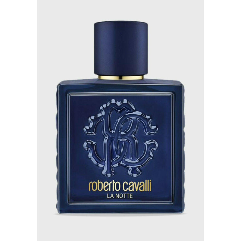 ROBERTO CAVALLI UOMO LA NOTTE 100ML EAU DE TOILETTE SPRAY BRAND NEW & SEALED - LuxePerfumes