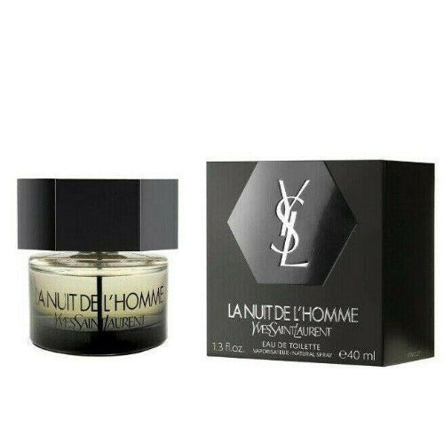 YVES SAINT LAURENT YSL LA NUIT DE L'HOMME 40ML EDT SPRAY BRAND NEW & SEALED - LuxePerfumes