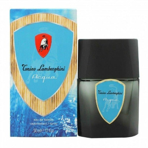 LAMBORGHINI ACQUA 50ML EAU DE TOILETTE SPRAY FOR HIM BRAND NEW & BOXED - LuxePerfumes