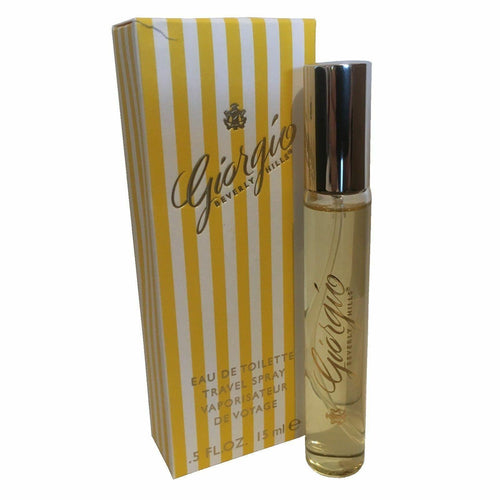 GIORGIO BEVERLY HILLS YELLOW 15ML EDT TRAVEL SPRAY BRAND NEW & SEALED - LuxePerfumes