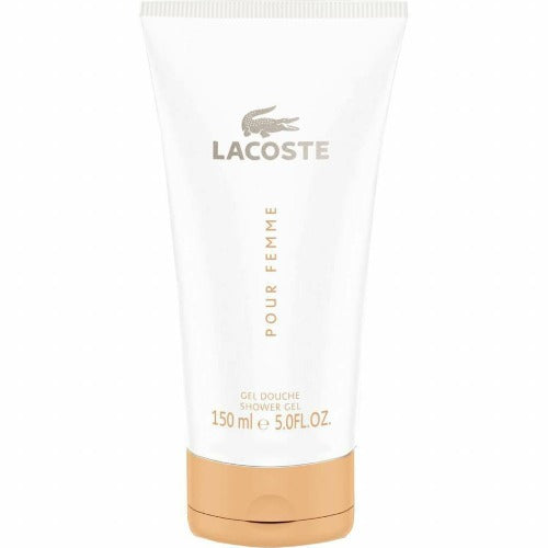 LACOSTE POUR FEMME 150ML SHOWER GEL BRAND NEW - LuxePerfumes