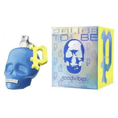 POLICE TO BE GOODVIBES 125ML EAU DE TOILETTE SPRAY FOR MEN BRAND NEW & SEALED - LuxePerfumes
