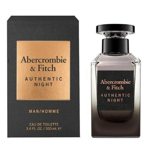 Abercrombie & Fitch Authentic Night Pour Homme 100ml Eau De Toilette - LuxePerfumes