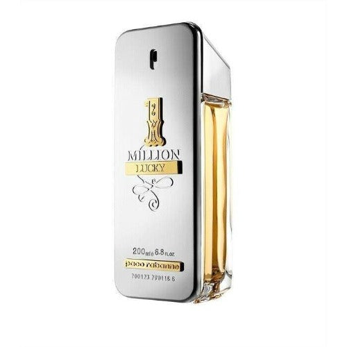 PACO RABANNE 1 MILLION LUCKY 200ML EAU DE TOILETTE SPRAY - LuxePerfumes