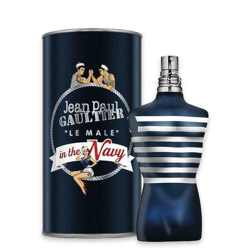 JEAN PAUL GAULTIER LE MALE IN THE NAVY 125ML EDT SPRAY BRAND NEW & SEALED - LuxePerfumes