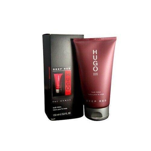 Hugo Boss Deep Red 150ml Body Lotion Brand New & Boxed - LuxePerfumes