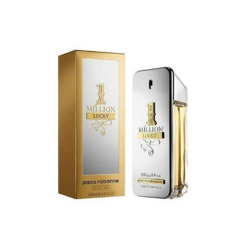 PACO RABANNE 1 MILLION LUCKY 200ML EAU DE TOILETTE SPRAY - LuxePerfumes