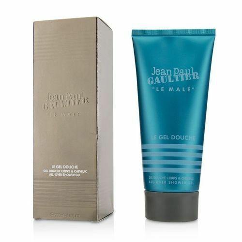 JEAN PAUL GAULTIER LE MALE 200ML ALL-OVER SHOWER GEL BRAND NEW & SEALED FOR MEN - LuxePerfumes